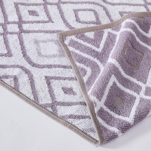 Juego de toallas de baño para niñas de calidad Premium, algodón suave de secado rápido y alta absorción con patrón a cuadros, forro polar de alta calidad para uso doméstico - Product Image 5