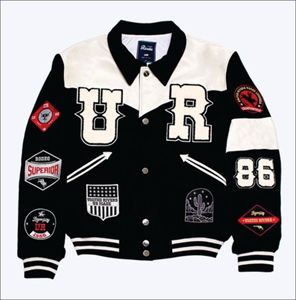 16-Vestes universitaires en laine lourde et en cuir véritable Vestes unisexes Letterman Bomber Style Vestes personnalisées Chenille Patch Fournisseur - Product Image 3