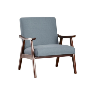 Sillones modernos de teca de madera maciza para exteriores, sillas de jardín súper cómodas para parques y villas, diseño ligero y ecológico - Product Image 4