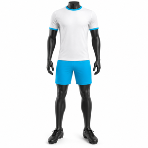Uniforme de Fútbol Personalizable de Alta Calidad, Transpirable, Ligero e Impermeable, 100% Poliéster, Corte Regular, para Adultos, Todas las Temporadas - Product Image 1