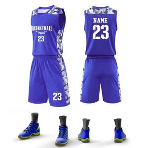 Maillot de basket-ball personnalisé pour adultes, impression numérique, léger, durable, en maille de polyester, respirant, ensemble uniforme d'été pour hommes - Product Image 3