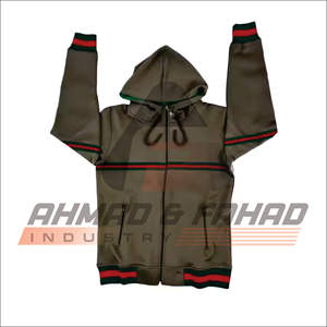 Survêtement Homme Personnalisé Style Sport Hivernal en Polyester avec Capuche et Pantalon, Logo d'Entreprise Personnalisé, Taille Élastique - Product Image 4