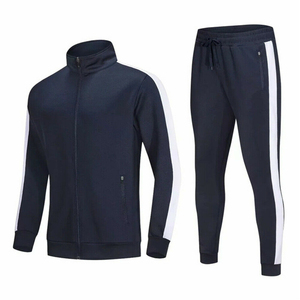 Conjunto de chándales de hombre de manga larga y peso pesado con logotipo personalizado pantalones de chándal de invierno de talla grande de gran tamaño de alta calidad ecológicos - Product Image 3