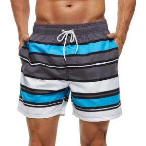Shorts de bain en polyester personnalisés pour l'été 2026, imprimés par sublimation, taille américaine, shorts de bain pour hommes, shorts de plage pour hommes - Product Image 4