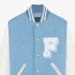 Wool Body Genuine Leather Coated Canvas Long Thin Stand Collar Winter Wear <b>Smart</b> and Stylish Men's <b>Jackets</b> - Product Image 3