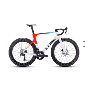 <span class=keywords><strong>Vélo</strong></span> <span class=keywords><strong>de</strong></span> <span class=keywords><strong>course</strong></span> sur route à 27 vitesses avec freins à disque en fibre <span class=keywords><strong>de</strong></span> carbone avancée <span class=keywords><strong>CUBE</strong></span> LITENING AERO C68X SLT, cadre en acier carbone, fourche en acier, ordinaire - Product Image 1