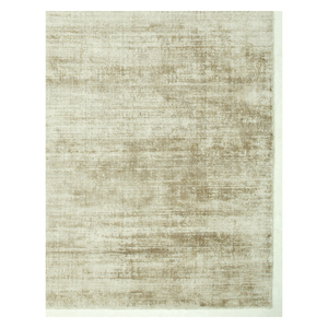 Alfombra Clásica de Viscosa Tejida a Mano, Modelo Phpv-20, 9x12, para Áreas Grandes, Color Beige Marrón Sólido, Rectangular, para Pasillo, Uso Doméstico, 10mm PP - Product Image 4