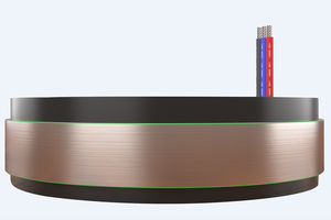 Motor de Accionamiento Directo Sin Escobillas DMFI224 (Motor DD) Eficiencia IE4 Construcción de Imán Permanente para Hogar Inteligente Médico - Product Image 5