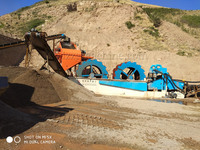 Haute qualité Durable 50 ~ 200 tonnes par heure usine de lavage de sable grande capacité silice sable Construction moteur pompe moteur noyau