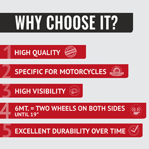 Blu 7mm striscia riflettente ruota con applicatore strumento di riparazione pneumatici - Product Image 4