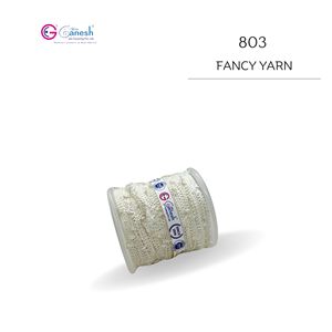 Hilo de fantasía de calidad superior para tejer y ganchillo Colección de hilo de fantasía suave y duradero Hilo de fantasía orgánico - Product Image 1