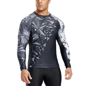 2025 recién llegado último diseño de manga larga Rash Guard mejor calidad Rash Guard para hombres Rash Guard - Product Image 5