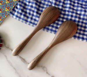 Cuillère en bois durable idéale pour la boulangerie de café d'hôtel et l'usage de ménage - Product Image 2