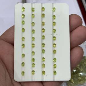 อัญมณีธรรมชาติประเภทหินสเฟนรูปไข่ตัดปรับเทียบหลวมหายากสเฟนอัญมณีไททาไนต์ - Product Image 2