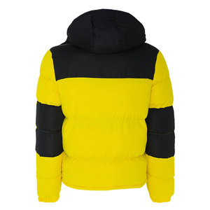Veste d'hiver matelassée en polyester rembourrée à bulles imperméable et coupe-vent écologique sur mesure pour hommes - Product Image 2