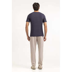 Camisetas Relax Fit 100% Algodón, Jersey Comprimido, Transpirable y Antiarrugas con Logotipo Sólido, Tallas MN-TS-SS25-027 - Product Image 3