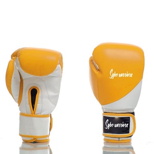 Guantes de Boxeo de Cuero al por Mayor 2024, Guantes de Entrenamiento y Sparring, Diseño de Logotipo Personalizado, Absorción de Humedad, Cierre de Gancho y Bucle, Muay Thai - Product Image 6