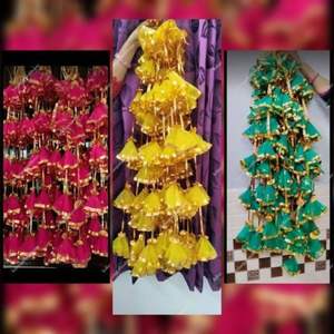 Guirnaldas de flores de Gota elegantes artificiales decorativas para bodas, Diwali y decoración de templos y para decoración del hogar - Product Image 6