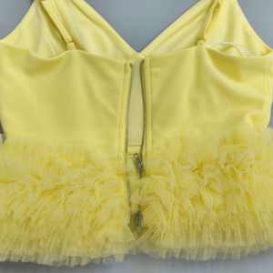 ग्रीष्मकालीन पीला वी-गर्दन सांस लेने योग्य स्पैगेटी स्ट्रैप - Product Image 6