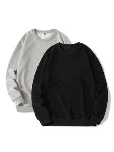 Sweat-shirt de qualité à l'exportation Fabricant de sweatshirts à capuche à col rond en coton mélangé personnalisé pour hommes Vente en gros Bangladesh OEM/ODM - Product Image 3