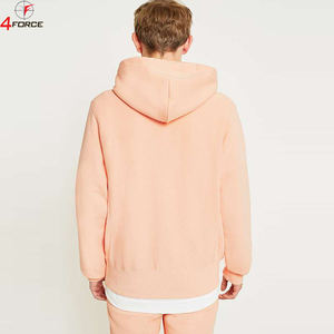 ชุดสตรีทแวร์ผู้ชายแบบสวมหัว ผ้าฟลีซ 80% ฝ้าย 20% โพลีเอสเตอร์ สไตล์ลำลอง ทรงหลวม แฟชั่น รับผลิตแบรนด์ส่วนตัว (OEM) และงานสั่งทำพิเศษ - Product Image 4