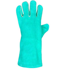 Gants de soudage en cuir de vachette les plus vendus Gants de travail de sécurité garantis de qualité pour gants de soudage en cuir - Product Image 6