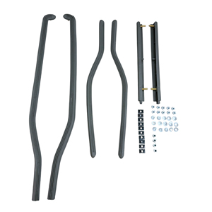 Kit de estriberas traseras de plástico de Casa Lambretta (6 piezas) - Product Image 1