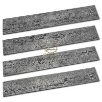 Couteau en acier au carbone forgé à la main de billette en acier de Damas de modèle aléatoire DD-503 58-62 modèles carrés de dureté de HRC laminés à chaud