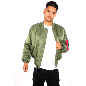 Blouson d'aviateur pour hommes de haute qualité prix bon marché avec logo personnalisé prix de gros blouson d'aviateur pour hommes - Product Image 3