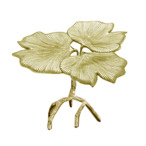 Support à gâteau en aluminium Leaf Design forme et taille personnalisées Présentoir à dessert et fruits du fabricant en Inde - Product Image 1