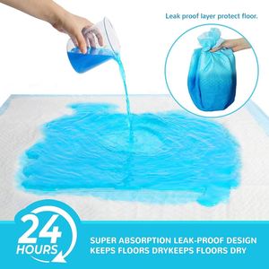 En gros, Tapis absorbant épais pour animaux de compagnie, style tendance, anti-fuite, spécial nettoyage, pour l'urine de chien et de chat - Product Image 3