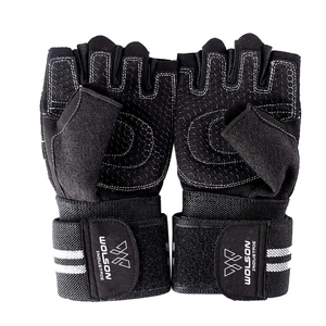 Guantes Gimnasio Gym <b>Gloves</b> Leather Weight <b>Lifting</b> <b>Gloves</b> for Gym Workout High Quality Gym <b>Gloves</b> Pakistan Guantes Para Gimnasio - Product Image 3