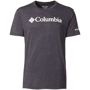 T-shirt a maniche corte Columbia da uomo Franchise traspirante grigio antracite taglia M - Product Image 1