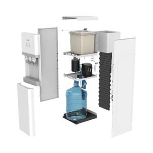 Dispensador de agua eléctrico con compresor Tecnología de refrigeración Carga inferior Soporte caliente y frío Karofi HCV208 Gran oferta de 5L - Product Image 3