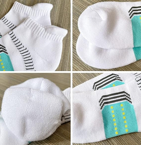 Calcetines de mezcla de algodón de alta calidad con logotipo colorido personalizado antideslizante para equitación y deportes-Temporada de primavera - Product Image 3