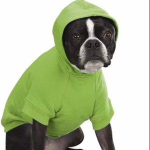 Custom New Designer Luxury Pet Clothes <b>Dog</b> Sweatshirt Hoodies Pets Clothes <b>Dog</b> Breathable <b>Dogs</b> Hoodie Frenct Terry With Pocket - Product Image 1