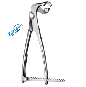 Fórceps de sujeción de hueso de Lambotte de acero inoxidable de alta calidad, fabricante y exportador de instrumentos quirúrgicos de 26cm - Product Image 1