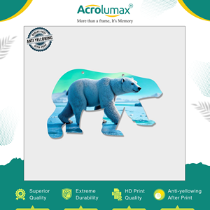 Fabricante líder de adornos navideños de sublimación en blanco hechos a mano de MDF y acrílico de buena calidad para regalo de vacaciones - Product Image 3