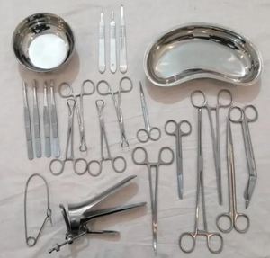 Conjunto de instrumentos quirúrgicos caja de acero inoxidable manual de alta calidad CE certificado 1 año de garantía al por mayor precio bajo Pakistán - Product Image 4