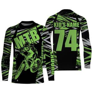 Personalizable uno por uno Downhill MTB Mountain Bike Jerseys Ropa deportiva Ropa para ciclismo de montaña Servicio OEM disponible - Product Image 3