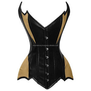 Corsets en cuir pour femmes, grande taille, vente chaude en usine, haute qualité, design personnalisé, respirant, étiquette personnalisée - Product Image 4