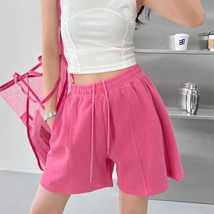 New Customize Plain Shorts for Women 2025 100% Cotton Quick-Dry Women's Shorts Top Quality Summer Shorts - Product Image 3