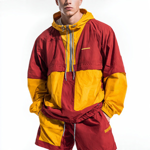 ชุดกางเกงขาสั้นกันลมสองชิ้น ชุดกางเกงขาสั้นกันลมสำหรับเดินป่า ชุดกางเกงขาสั้นกันฝนสำหรับผู้ชาย ชุดกางเกงขาสั้นสำหรับปีนเขาสำหรับผู้ชาย - Product Image 3