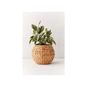 Elegant <b>Rattan</b> and Iron <b>Planter</b> Pot Display Rack for Home Indoor and Outdoor Use Floor Usage Plant Stand for Planting - Product Image 5