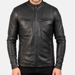 2026 High Quality Best Design Leather <b>Jacket</b> OEM Customized Winter Thick <b>Summer</b> Washable 100% Cotton <b>Men</b> Leather <b>jacket</b> for <b>men</b> - Product Image 3