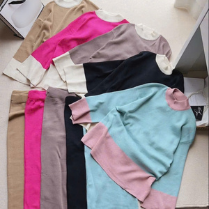 Elegante conjunto largo de las mujeres Precio de fábrica Natural Odm Lavable Personalizado Vietnam Fabricante Set ordenar para niña 2 piezas de largo - Product Image 6