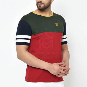 Camiseta de manga corta ajustada para hombre de buena calidad, camiseta de manga corta personalizada para hombre - Product Image 1