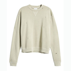 Vente en gros de sweatshirts à col rond Streetstyle 100% coton pour hommes sweat-shirt à capuche personnalisé avec logo imprimé - Product Image 4