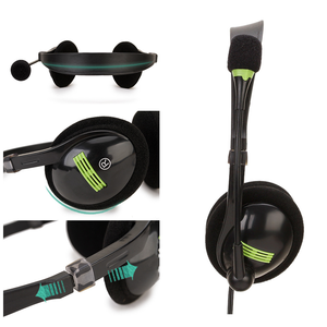 Auriculares con Cable, Control en Línea, USB, para Computadora, Cancelación Activa de Ruido, Resistentes al Agua IPX-2, para Estudiantes, Clases en Línea - Product Image 5