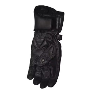 Guantes de moto de materiales personalizados para hombres y mujeres con su propio diseño de logotipo Guante de moto de carreras con rango bajo - Product Image 3